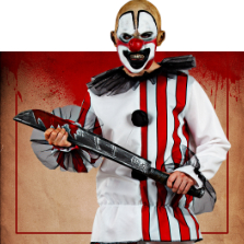 Mörder-Clown-Kostüme